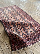 vintage Persian accent rug