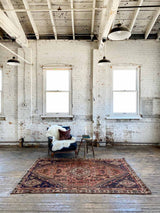 Vintage Persian area rug