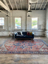 antique Persian area rug