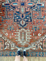 antique Persian area rug