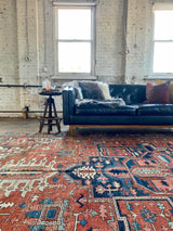 antique Persian area rug