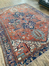 antique Persian area rug