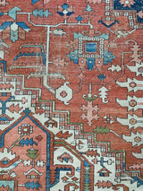 antique Persian area rug