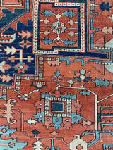 antique Persian area rug