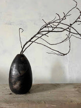 Medium Raku Fired Ceramic Vase