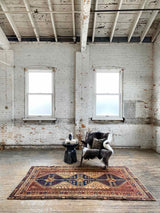 Vintage Persian area rug