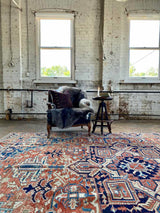 Antique Persian area rug