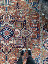 Antique Persian area rug