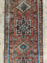 vintage Persian runner rug