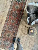 vintage Persian runner rug