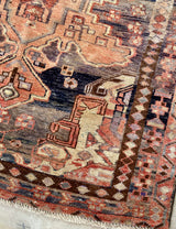 Mishka // 7'4" x 4'11" - Vintage Rug at Petrichor Vintage Co.