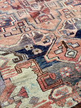 Mishka // 7'4" x 4'11" - Vintage Rug at Petrichor Vintage Co.