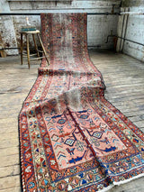antique Persian runner rug