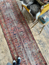 antique Persian runner rug