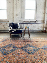 antique Persian area rug