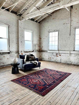 Vintage Persian Area Rug Sustainable Luxury Home Decor