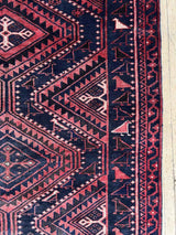 Vintage Persian Area Rug Sustainable Luxury Home Decor