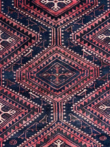 Vintage Persian Area Rug Sustainable Luxury Home Decor