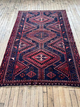 Vintage Persian Area Rug Sustainable Luxury Home Decor