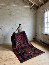 Vintage Persian Area Rug Sustainable Luxury Home Decor