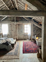 Vintage Persian Area Rug Sustainable Luxury Home Decor