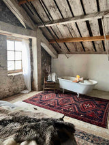 Vintage Persian Area Rug Sustainable Luxury Home Decor