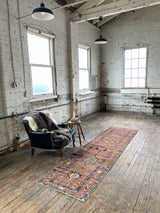 Antique Persian runner rug