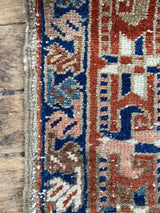 Antique Persian runner rug