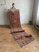 Antique Persian runner rug