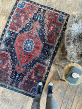 Vintage Persian area rug
