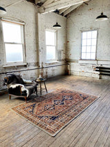 antique Persian area rug