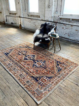 antique Persian area rug