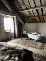 Vintage Persian Area Rug Sustainable Luxury Home Decor