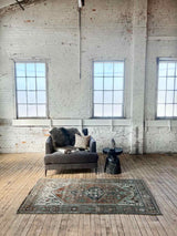 Vintage Persian Area Rug Sustainable Luxury Home Decor