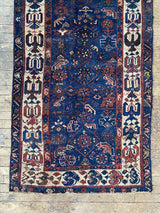 antique Caucasian runner rug