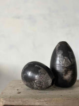 Small Raku Fired Ceramic Vase