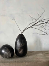 Medium Raku Fired Ceramic Vase