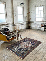 antique Persian area rug