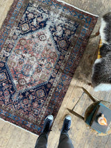 antique Persian area rug