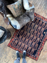 Vintage Persian accent rug