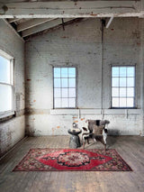 Vintage Turkish area rug