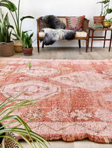 Salima // 9'6" x 6' - Vintage Rug at Petrichor Vintage Co.