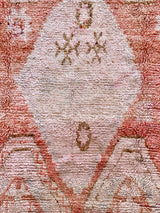 Salima // 9'6" x 6' - Vintage Rug at Petrichor Vintage Co.