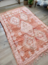 Salima // 9'6" x 6' - Vintage Rug at Petrichor Vintage Co.