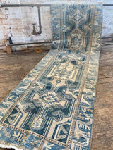 vintage Persian runner rug at Petrichor Vintage Co.