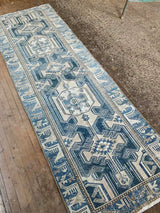 vintage Persian runner rug at Petrichor Vintage Co.