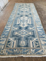 vintage Persian runner rug at Petrichor Vintage Co.