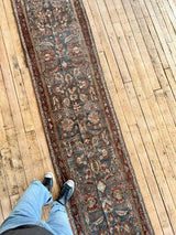 Vintage Persian Runner Rug Sustainable Luxury Home Decor