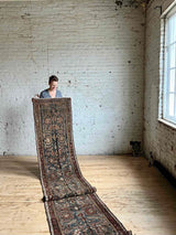 Vintage Persian Runner Rug Sustainable Luxury Home Decor