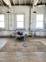 Antique Caucasian Soumak Area Rug